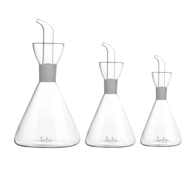Öl- und Essigspender JATA HACC4537 500 ml Glas Transparent