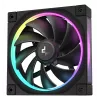 120-mm-PC-Lüfter DeepCool FL12 3-in-1 Schwarz, 120×25 mm, 2150 U/min, Fluid Dynamic Bearing, PWM, 55 CFM, 32 dB, 3er-Pack