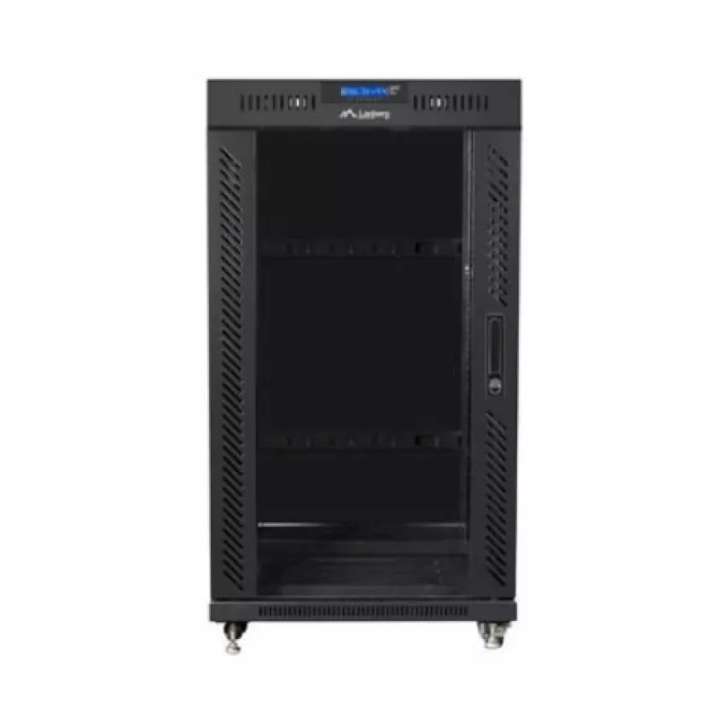 Rack-Schrank 19 Zoll 22HE 600x600 mm schwarz LANBERG FF01-6622-12BL