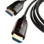 Aktives Glasfaser-HDMI-2.1-Kabel 20m, 8K@60Hz, 48Gbit/s, vergoldete Stecker