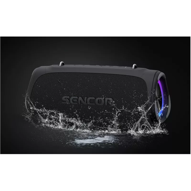 Tragbarer Bluetooth-Lautsprecher SENCOR RESONEX MIDI 80W, IPX7 wasserdicht