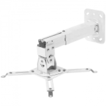 Decken-/Wandprojektorhalterung ONKRON K3A — weiß, max. Traglast 10 kg, 130×390×102 mm