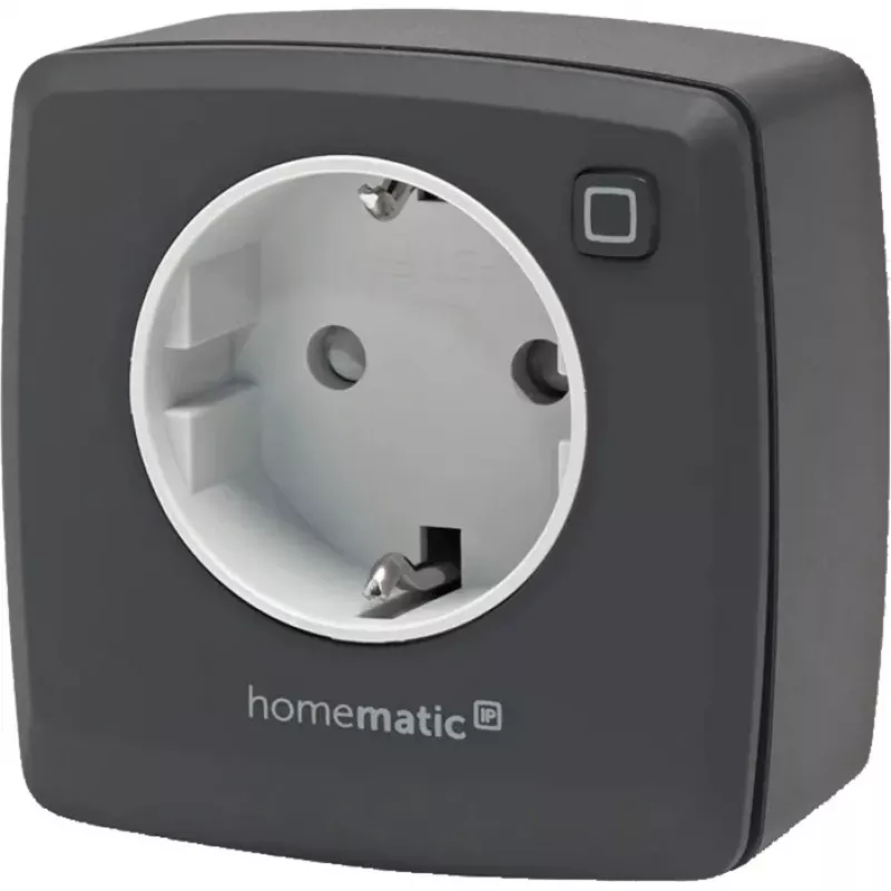 eQ-3 AG Homematic IP 161613A0, innen, Anthrazit, Kunststoff, IP20, IP20, 70 mm