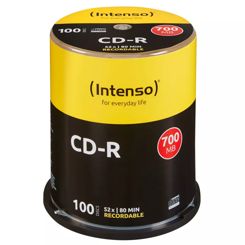 CD-R Intenso 700MB 52x 100 Stück