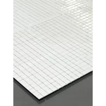 Spiegelmatte EUROLITE 5040003W 200x200 mm 10x10 mm verspiegelte Mosaikfliesen