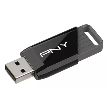 PNY Attaché X, 64 GB, USB Type-A, 3.2 Gen 1 (3.1 Gen 1), 130 MB/s, Dia, Schwarz