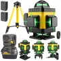 Extralink Laser-Wasserwaage Kreuzlinien-Set 4D mit Stativ
