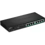 TRENDnet TPE TG83 - Switch - 8 x 10/100/1000 (PoE+) - Desktop, wandmontierbar - PoE+ (65 W)