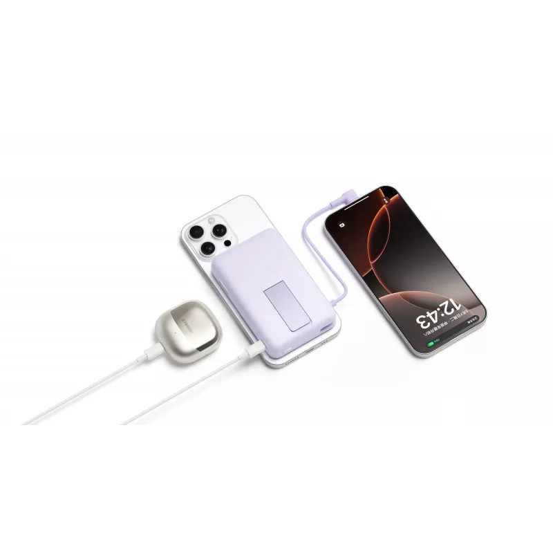 Powerbank Xiaomi BHR08PCGL 5900 mAh Li‑Ion mit kabellosem Laden, USB‑C, Blau