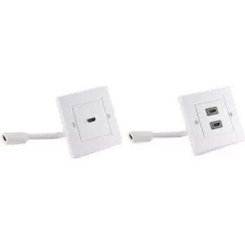 HDMI-Steckdose ShiverPeaks BS79510-1 Weiß