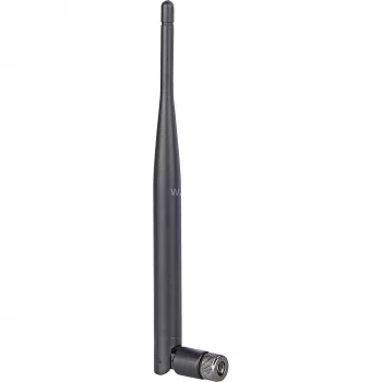 DeLOCK WLAN-Antenne - Antenne - 5 dBi (für 2,5 GHz), 5 dBi (für 5,825 GHz) - Rundstrahlantenne - Schwarz (88393)