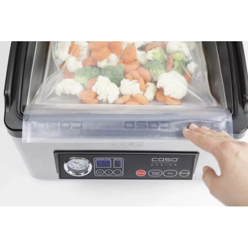 Vakuumierer Caso VacuChef 70 Power 350 W Edelstahl — Vakuumverpackungsmaschine