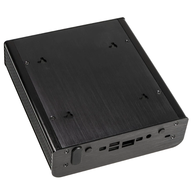 Computergehäuse Akasa Newton S UCFF Gehäuse, Intel NUC, schwarz