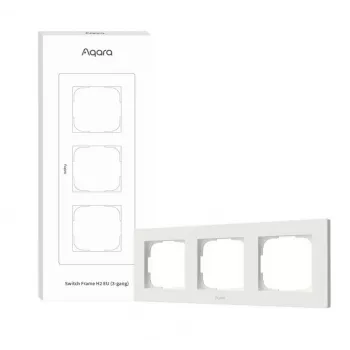 Smart Switch Rahmen H2 3-fach Aqara FE-X02D-W