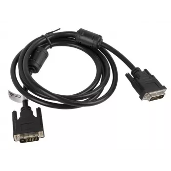 DVI-Kabel Lanberg CA-DVID-10CC-0018-BK 1,8 m Schwarz