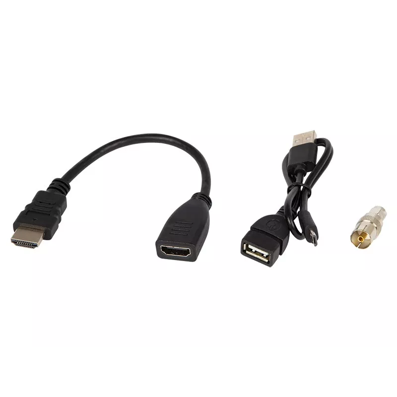 DVB-T2-Tuner BLOW 7000FHD MINI H.265 – kompakter terrestrischer TV-Receiver, HDMI, USB, S/PDIF, Audio L/R, Teletext