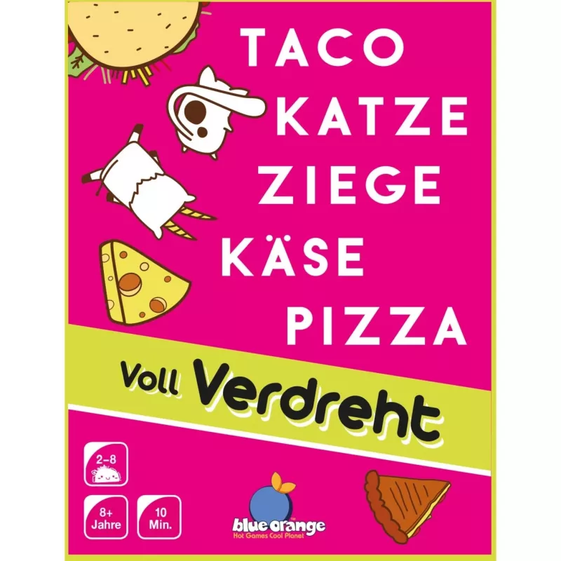 Taco Cat Goat Cheese Pizza: Voll verdreht, Kartenspiel