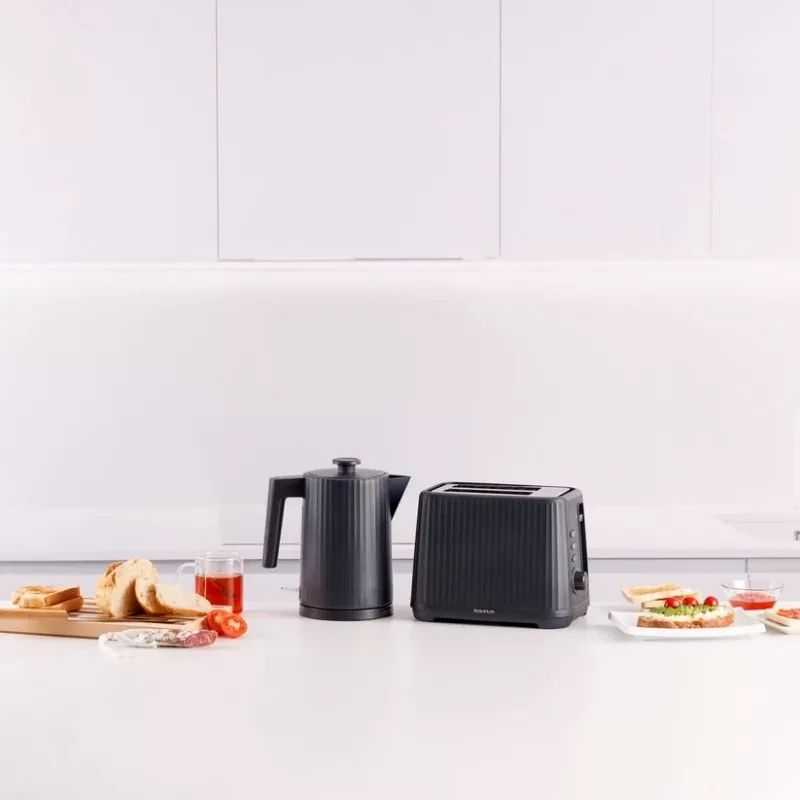 Taurus Jonic Toast Toaster 2 Scheiben 1150 W Schwarz