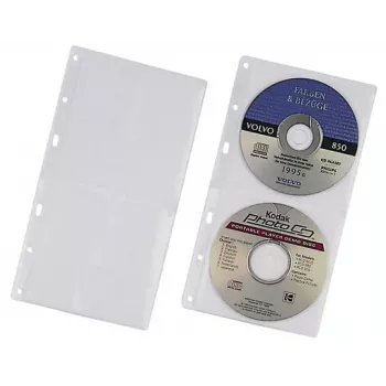 Sleeve-Tasche Durable 5203-19 2 Discs Transparent