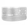 Logitech Wave Keys Tastatur Büro RF Wireless Bluetooth QWERTZ Deutsch Weiß