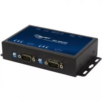 Medienkonverter ALLNET ALL-SDS102v2 — 2x seriell (RS232/RS422/RS485) auf 10/100BASE-TX