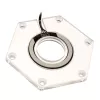 Montagesatz BitsPower Hexagon BP-WTHU-RGB — Acryl transparent, 91,4×80×6,5 mm