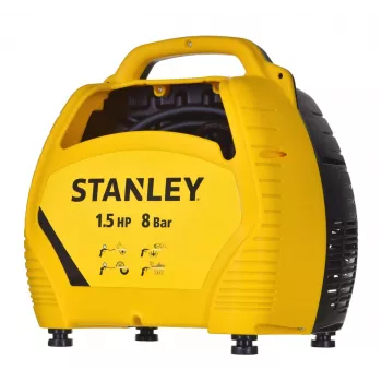 Ölfreier Kompressor AIR KIT OL 1,1KW 8 BAR STANLEY