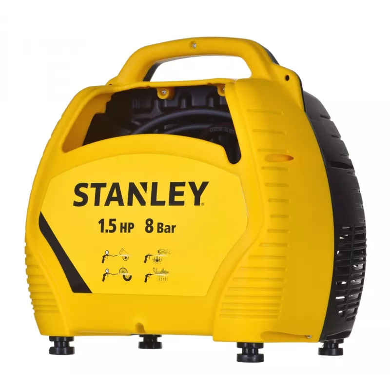 Ölfreier Kompressor AIR KIT OL 1,1KW 8 BAR STANLEY