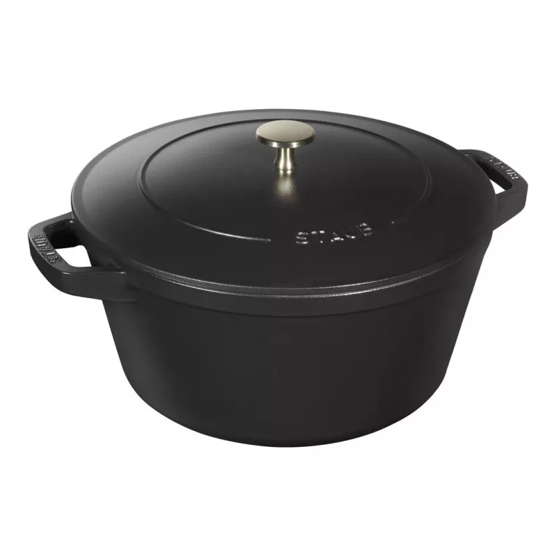 Staub La Cocotte 4,2 L runder Gusseisen-Schmortopf