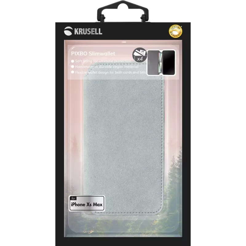 Folio Case Krusell Broby 4 Card SlimWallet iPhone XS Max