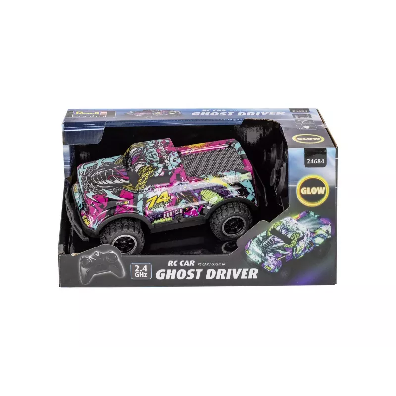 RC Car Ghost Driver - Violett