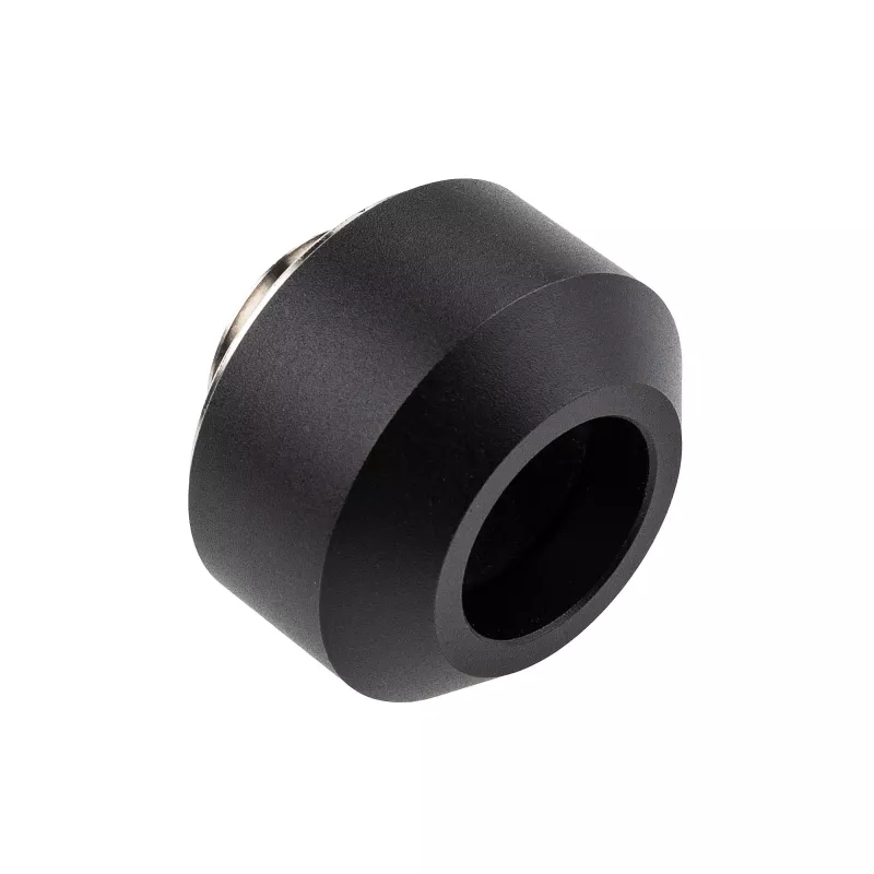 Hardtube-Anschlussset OPTIMUS für 12-mm-Rohre, 6er-Pack mit Installationswerkzeug, schwarz
