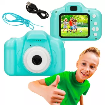 Extralink Kinderkamera H20 Blau, 1080p 30fps, 2.0 inch Display