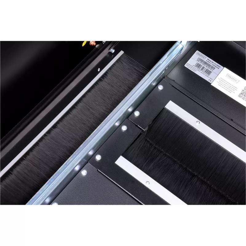 DIGITUS Netzwerkschrank Unique 42HE 2053x800x1000mm schwarz (Speditionsversand)