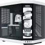 HYTE Y70 Touch Infinite Midi Tower Schwarz, Weiß