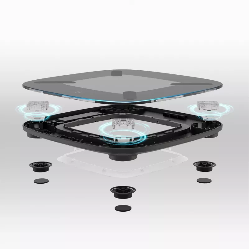 Körperanalyse-Waage HoMedics SCL-B200-BK3R