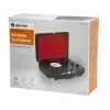 Denver VPL-120Schwarz Riemenantrieb USB-Plattenspieler mit eingebauten Lautsprechern