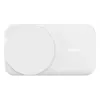 Indoor-Ladegerät Belkin UltraCharge 25W Qi2 3-in-1 Magnetisches Ladegerät EU Weiß Quadratisch
