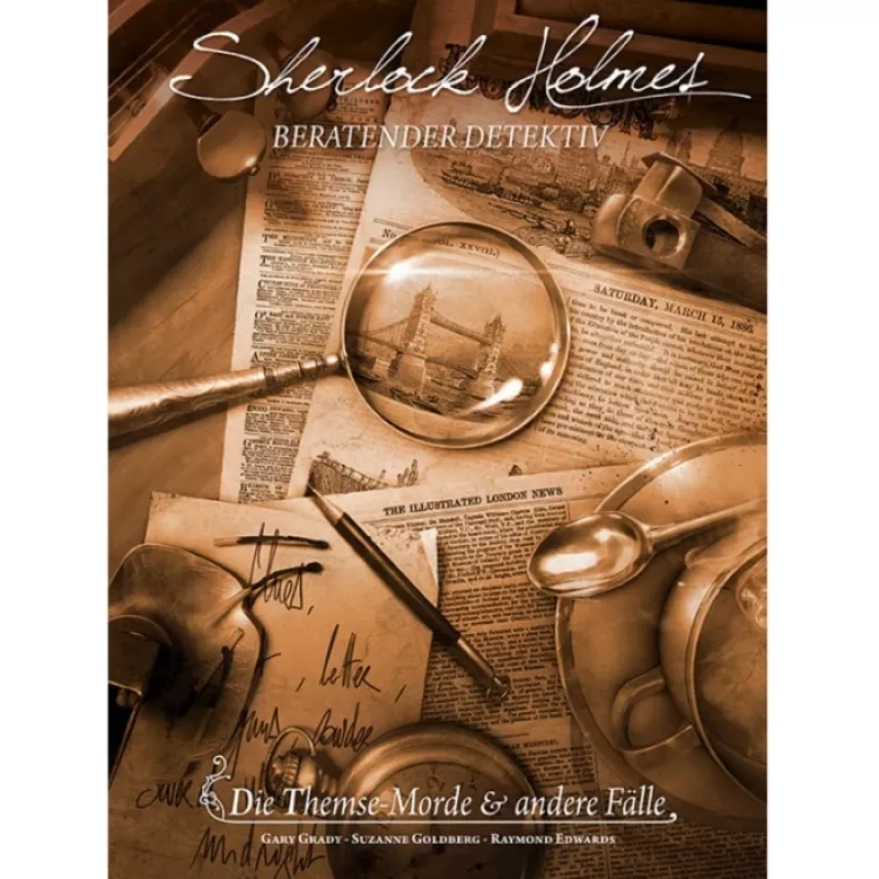 Sherlock Holmes Consulting Detective: The Thames Murders and Other Cases, Brettspiel