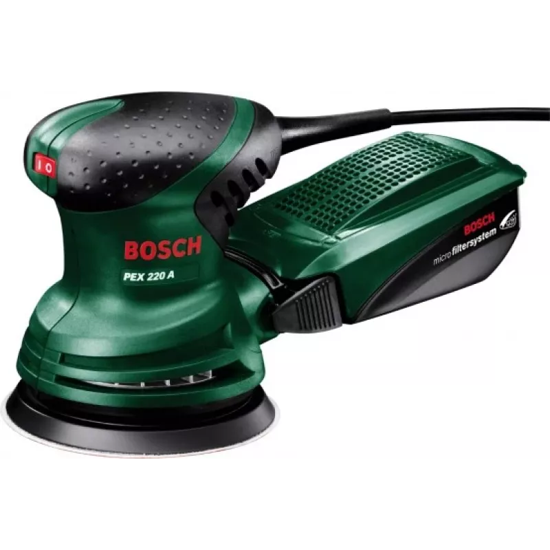 Bosch PEX 220 A Exzenterschleifer 24000 OPM Schwarz, Grün