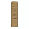 Topeshop S43 ARTISAN Badezimmer-Aufbewahrungsschrank Eiche
