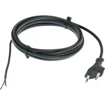 Netzkabel AS Schwabe 70652, 3 m Länge, schwarz
