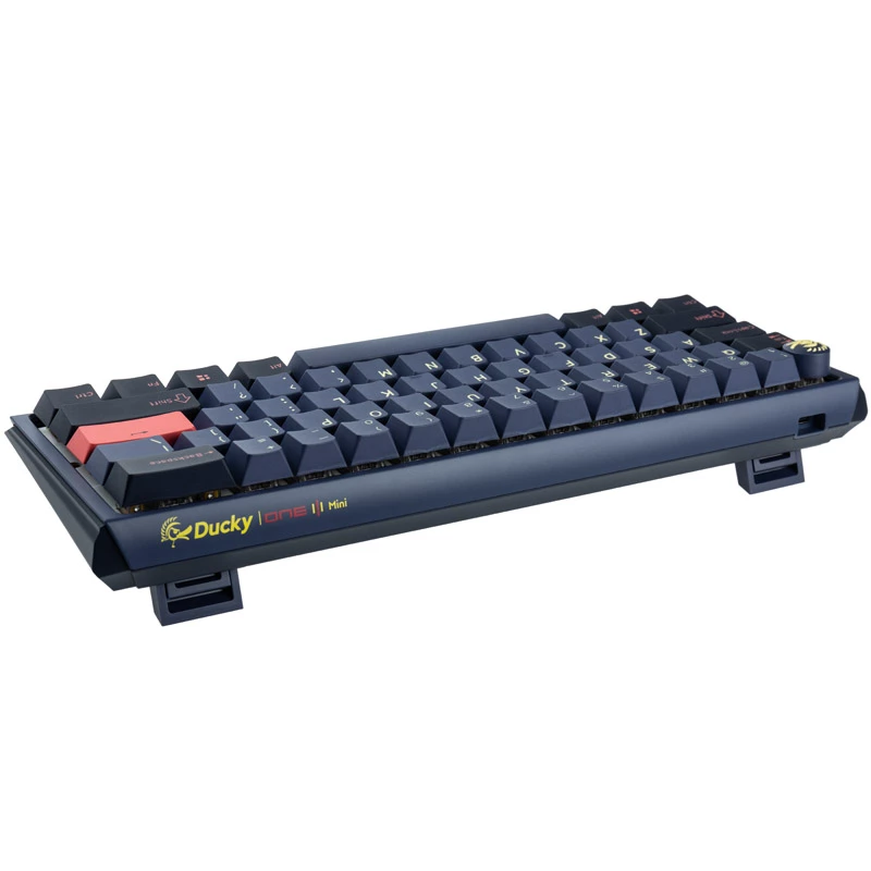 Ducky One 3 Mini Tastatur Gaming USB QWERTY Englisch Blau