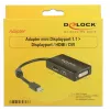 Kabel DeLOCK 0,16m DisplayPort HDMI DVI Mini DisplayPort
