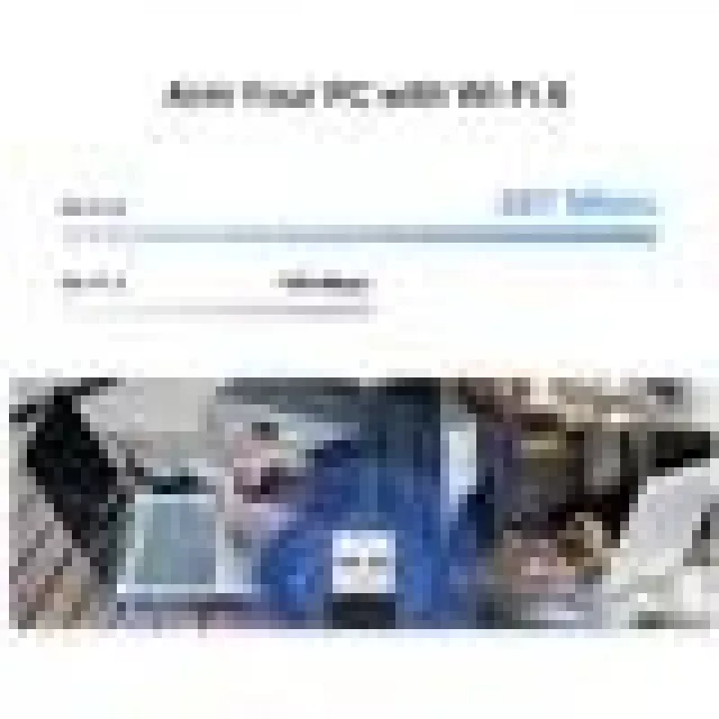 USB-WLAN-Adapter MERCUSYS MA14N — USB Typ A, 2,4 GHz Single-Band, bis zu 287 Mbit/s, Schwarz
