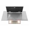 Akpo WK-4 Schwarz Eco 50 Wandmontage Grau, schwarzes Glas