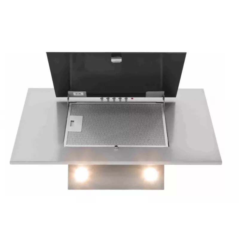 Akpo WK-4 Schwarz Eco 50 Wandmontage Grau, schwarzes Glas