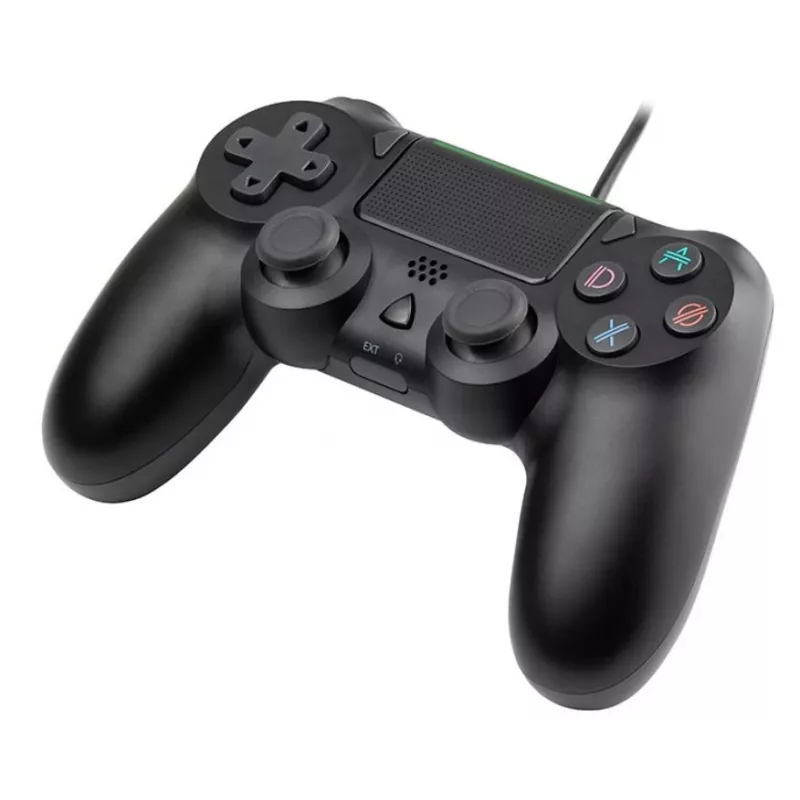 Kabel-Gamepad TRACER SHOGUN PRO Schwarz — 16 Tasten, analog/digital, 1,5 m Kabel, Vibration, PC/PS4/PS3