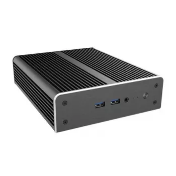 Computer-Gehäuse Akasa Newton AC UCFF für Intel NUC 13 Pro i3, lüfterlos – Schwarz