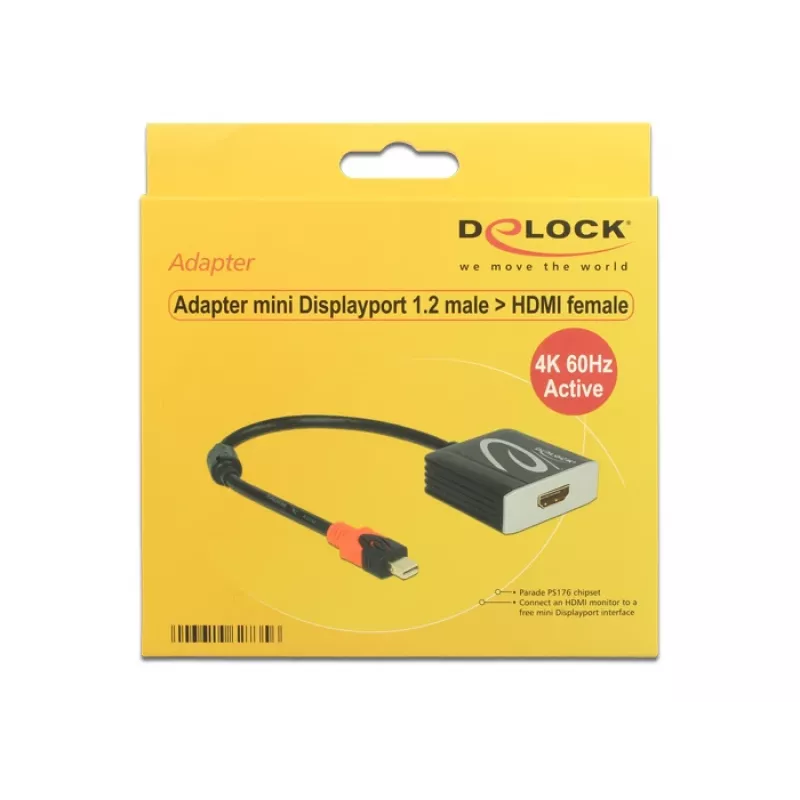 Videokabel-Adapter DeLOCK 62735 Mini DisplayPort auf HDMI